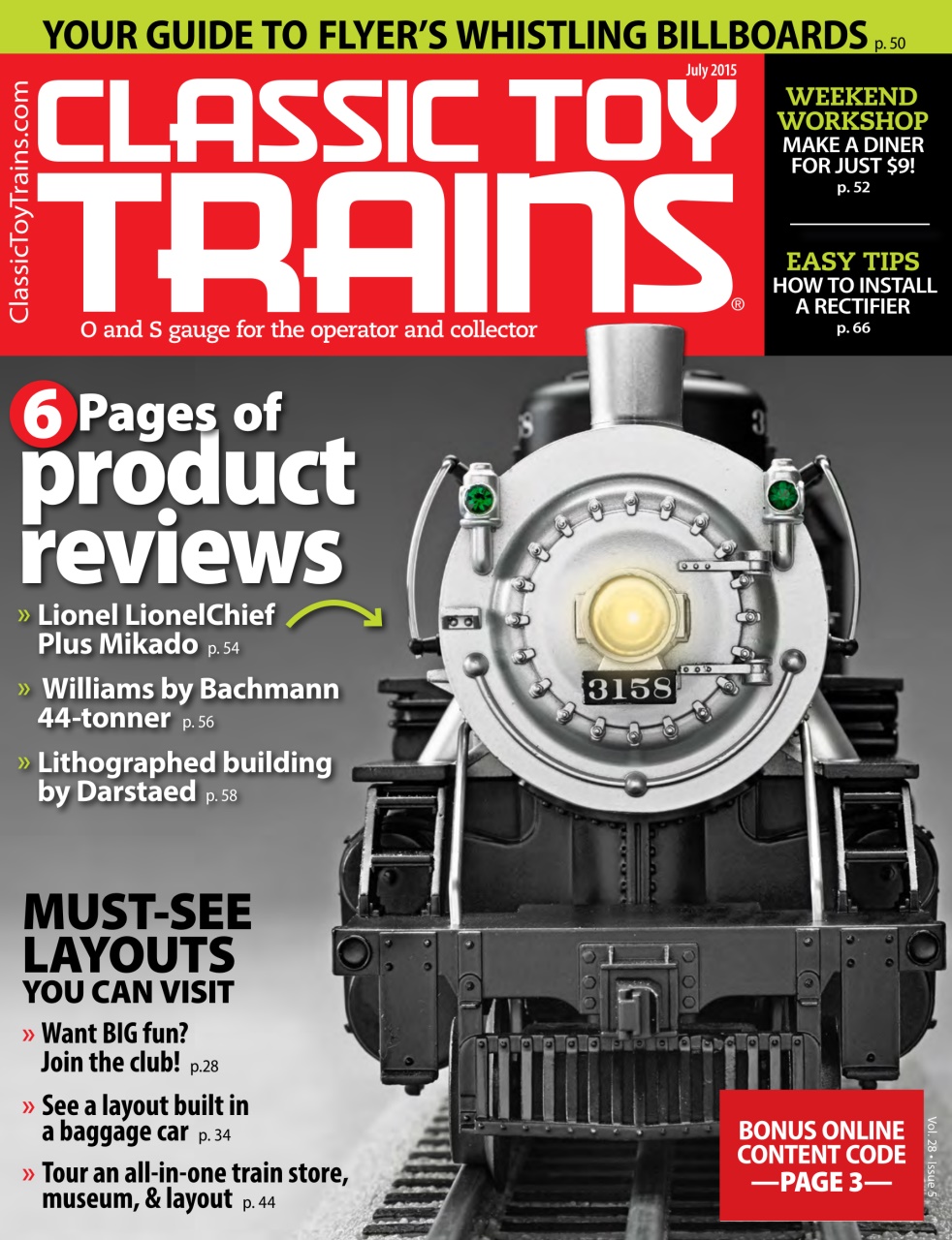 Classic Toy Trains Preview Pages