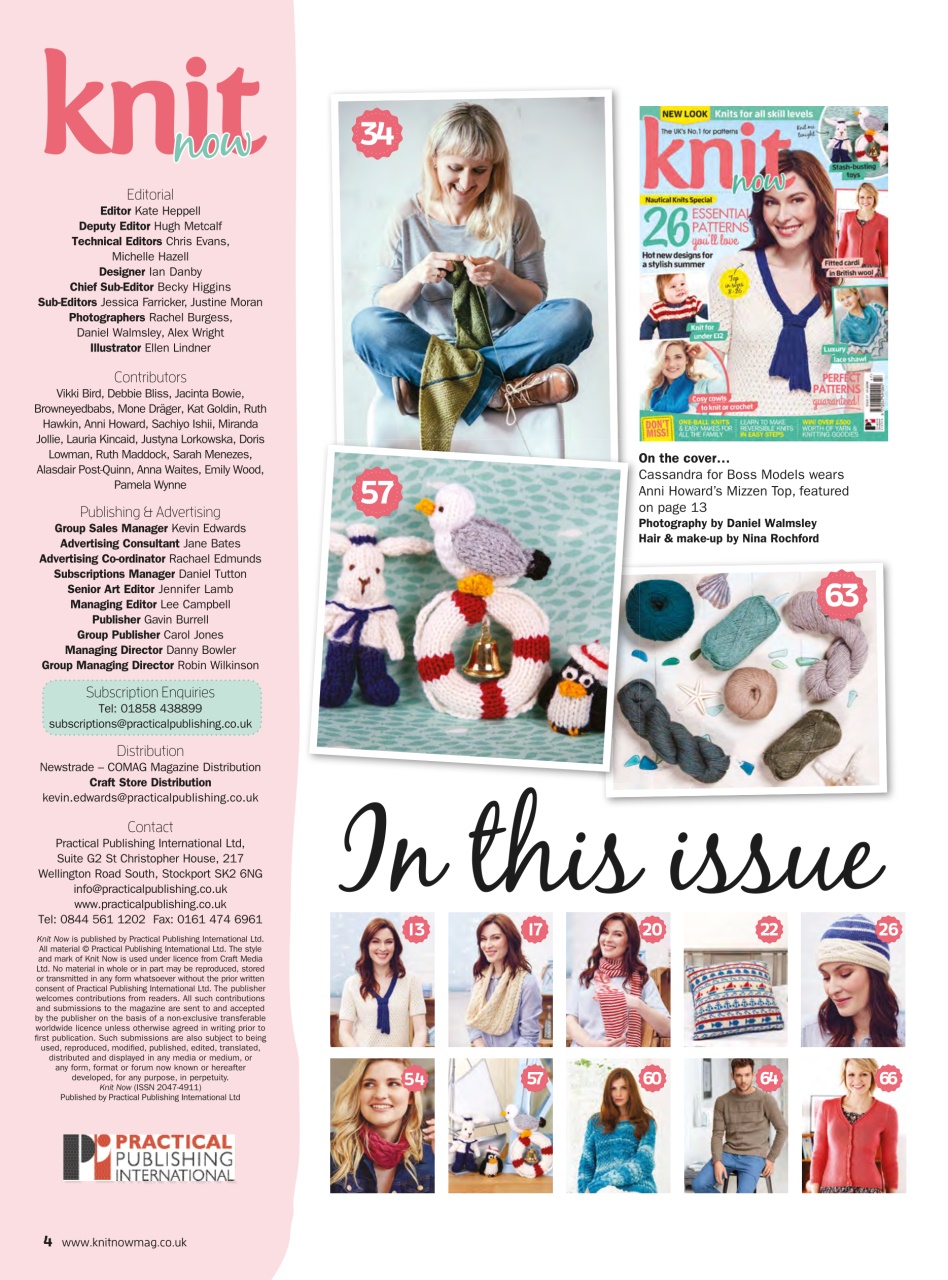 Knit Now Preview Pages