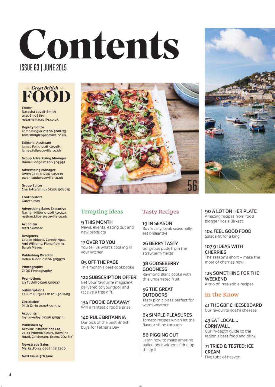 Great British Food Preview Pages