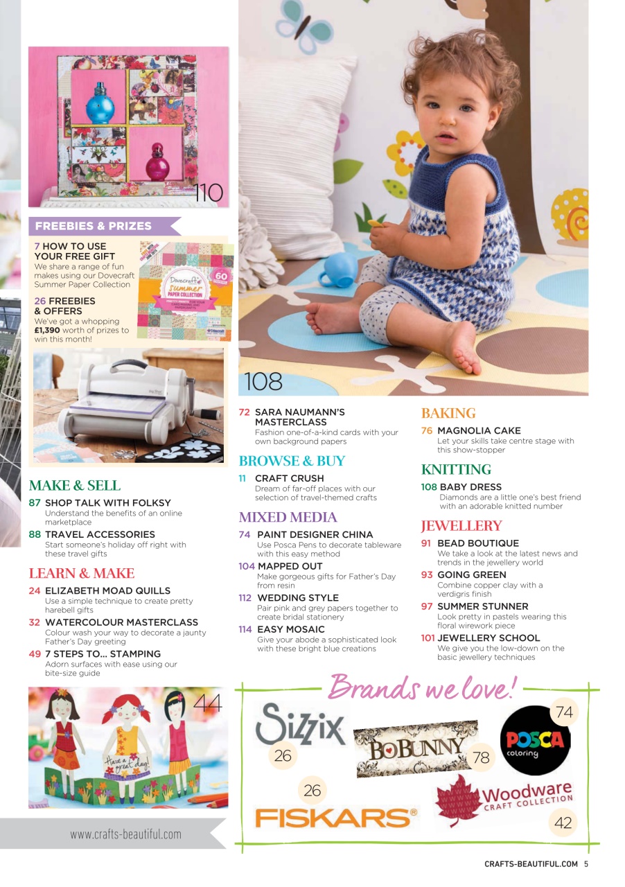 Crafts Beautiful Preview Pages