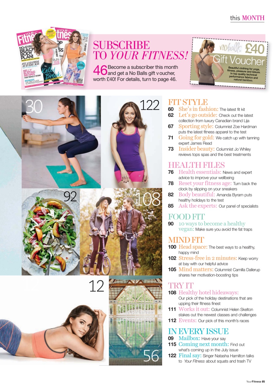 Health & Wellbeing Preview Pages