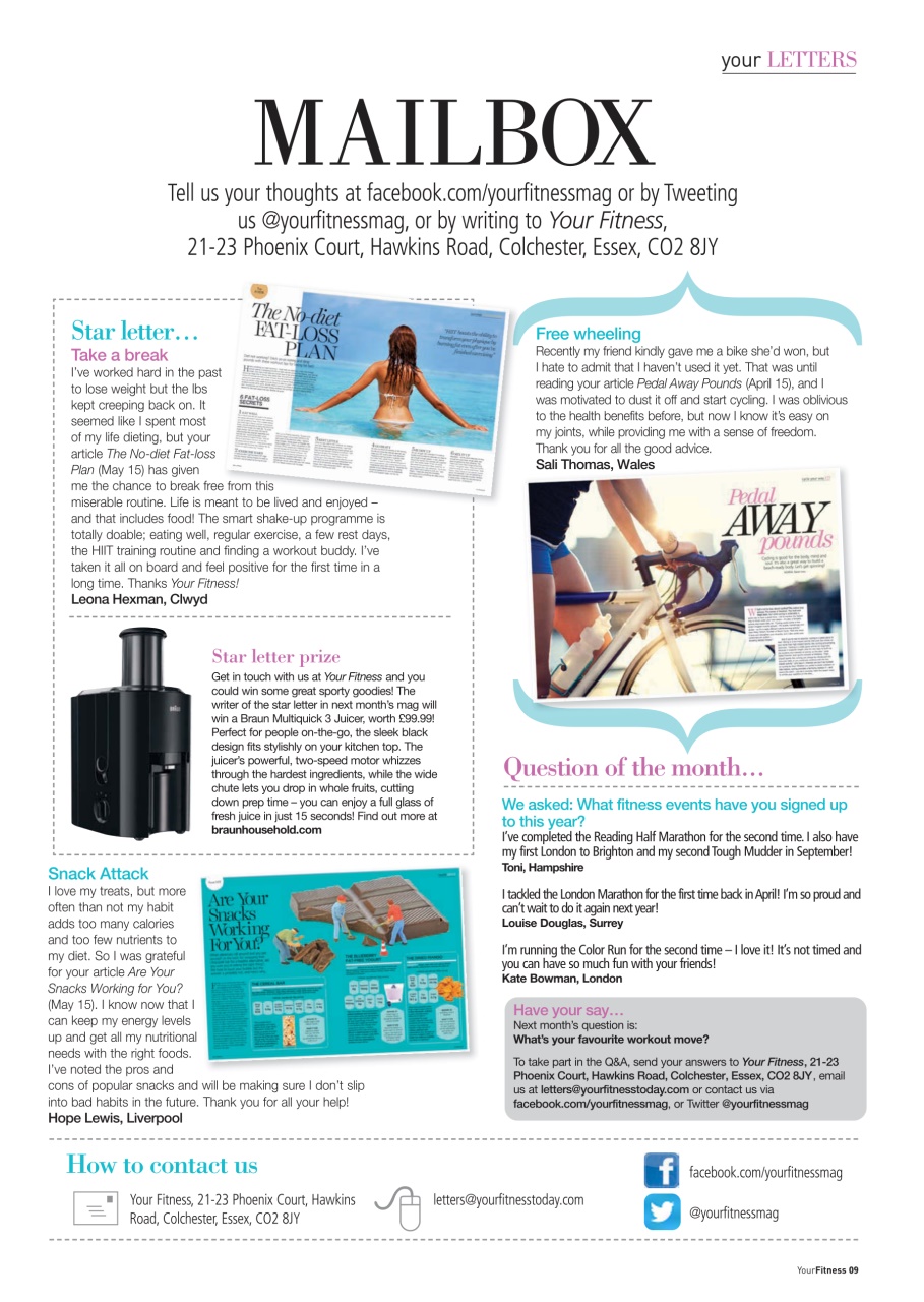 Health & Wellbeing Preview Pages