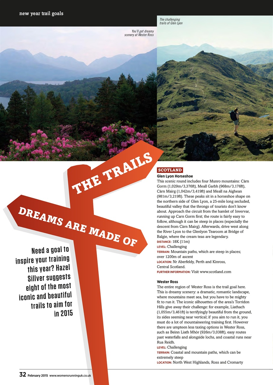 Women’s Running Preview Pages