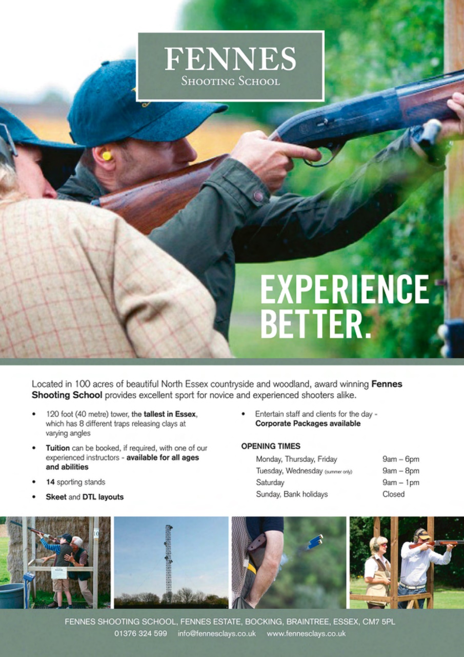 Clay Shooting Preview Pages