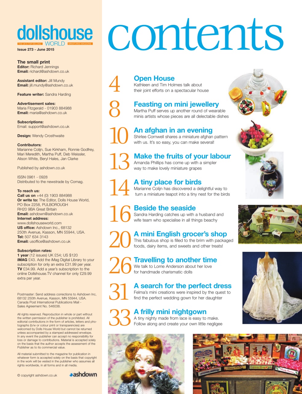 Dolls House World Preview Pages