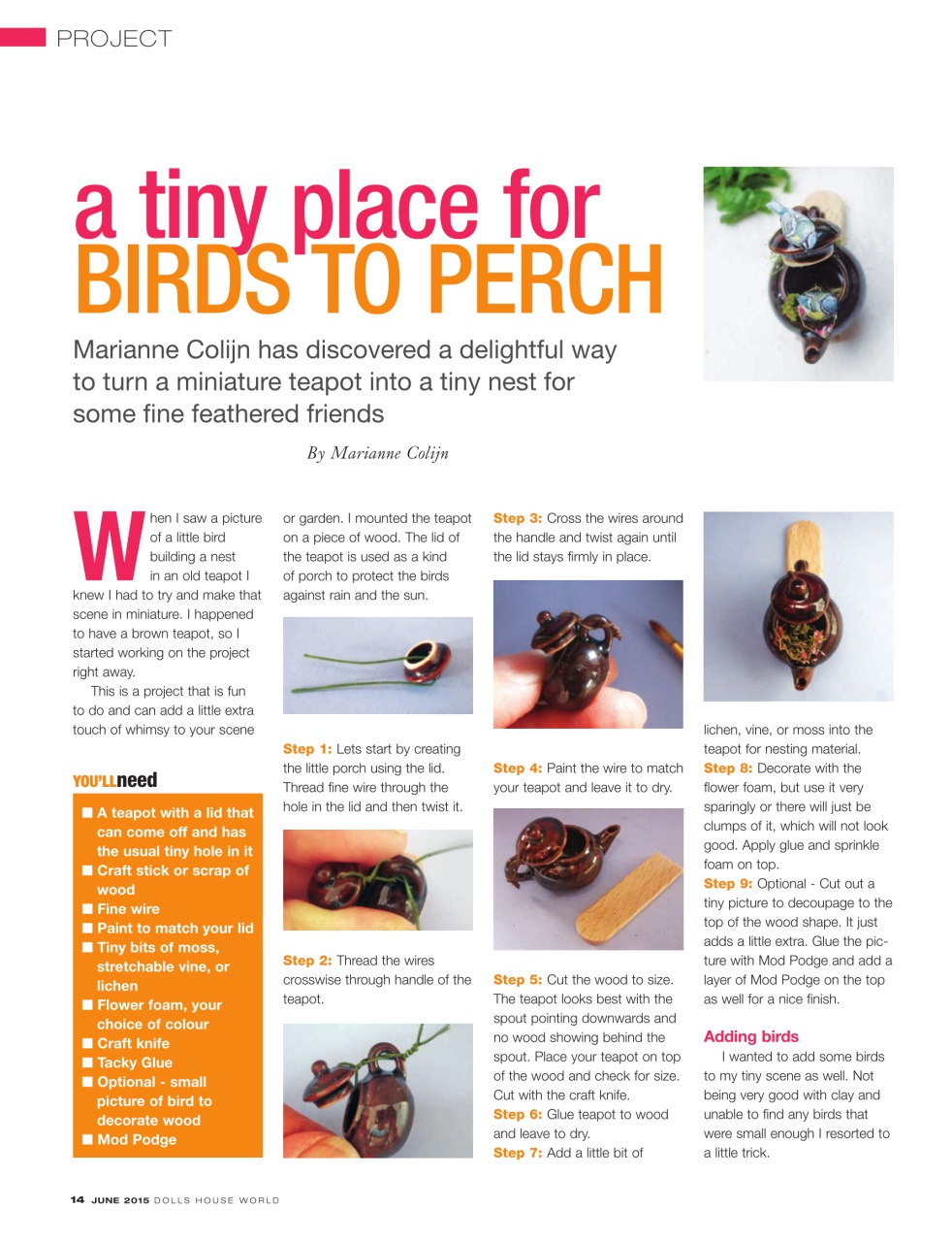 Dolls House World Preview Pages