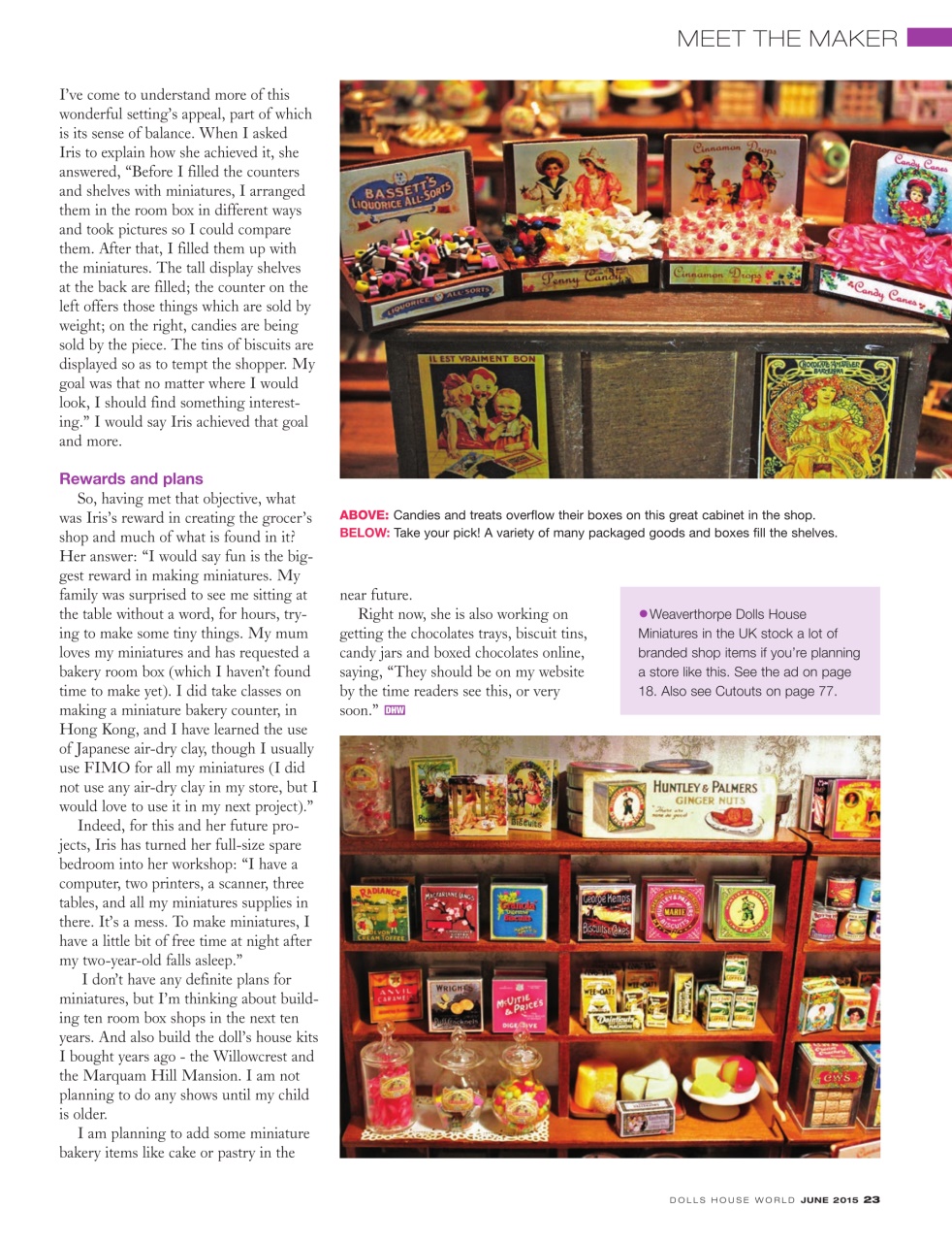 Dolls House World Preview Pages