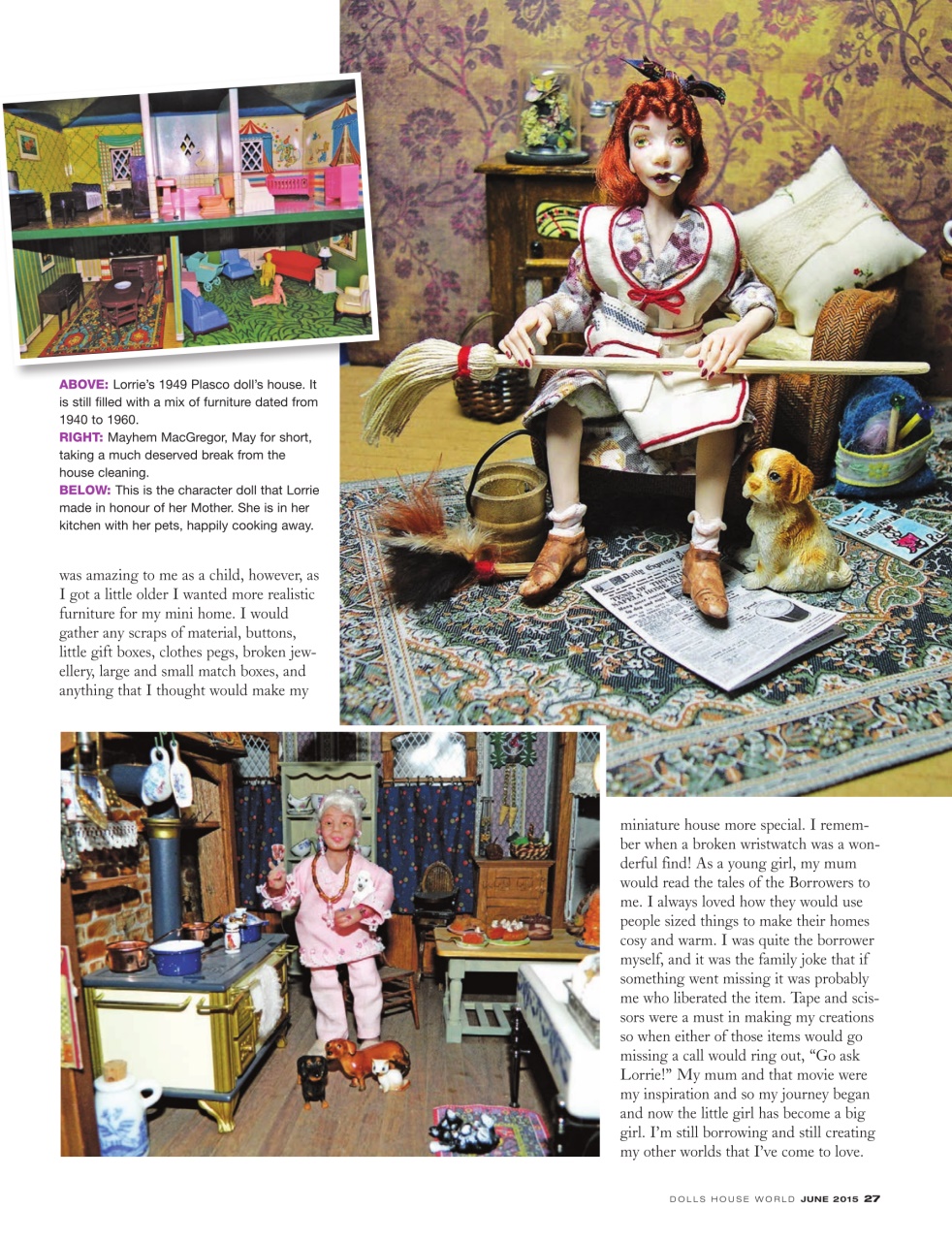 Dolls House World Preview Pages