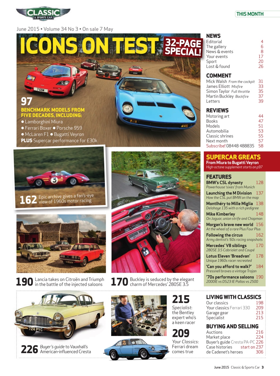 Classic & Sports Car Preview Pages