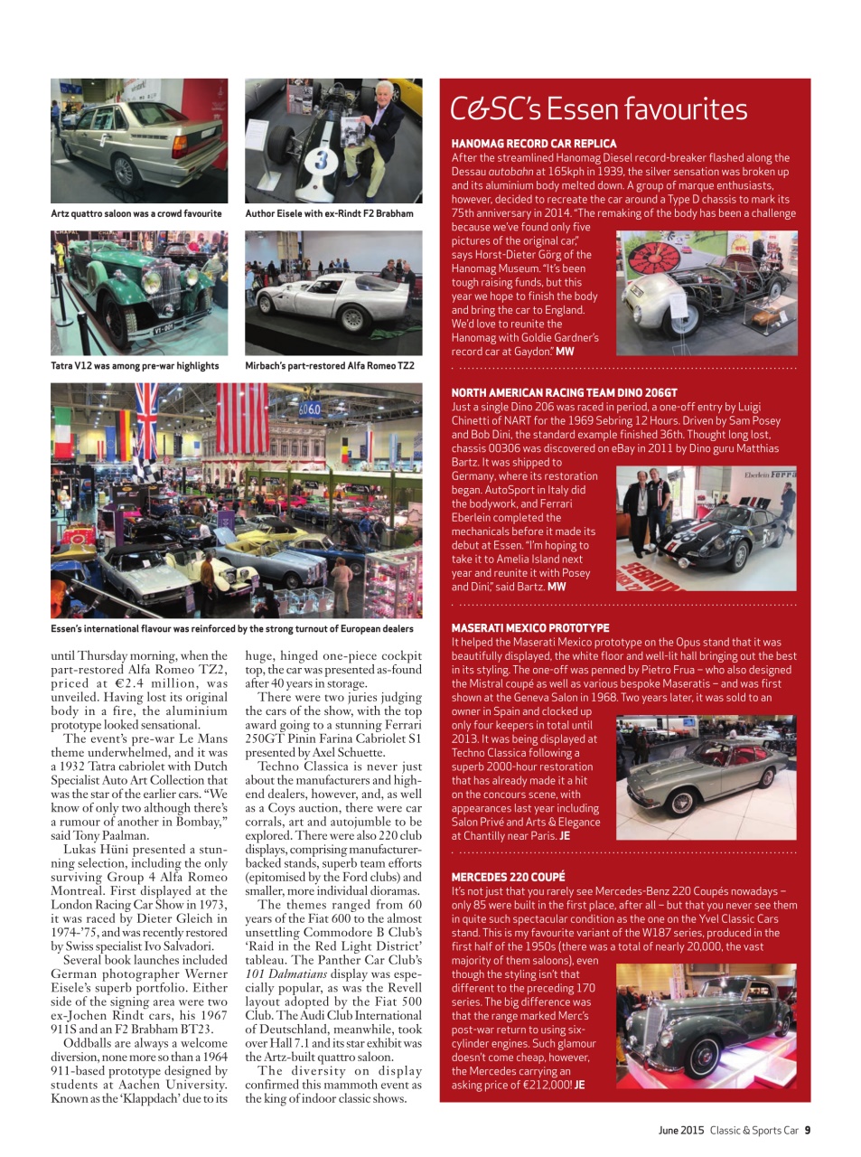 Classic & Sports Car Preview Pages