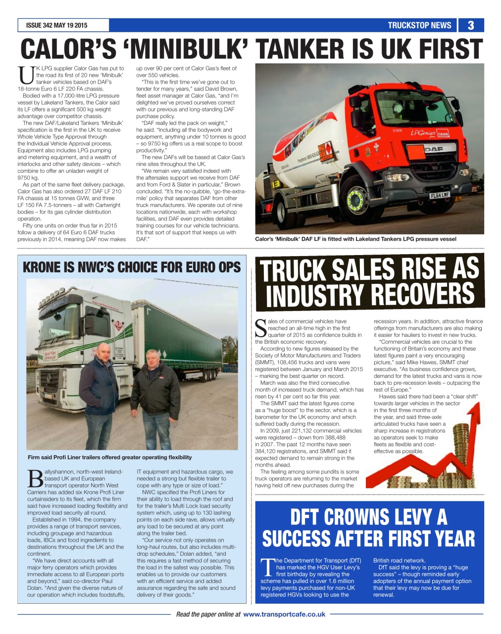 Truckstop News Preview Pages