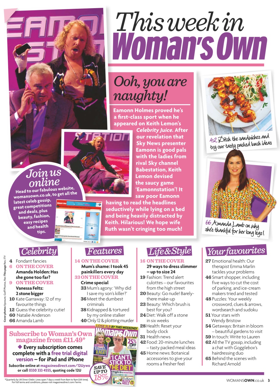 Woman's Own Preview Pages