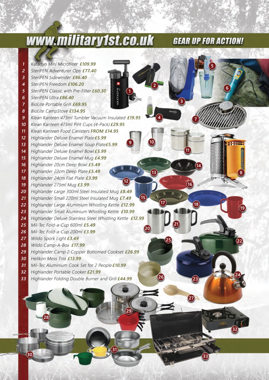 Bushcraft & Survival Skills Magazine Preview Pages