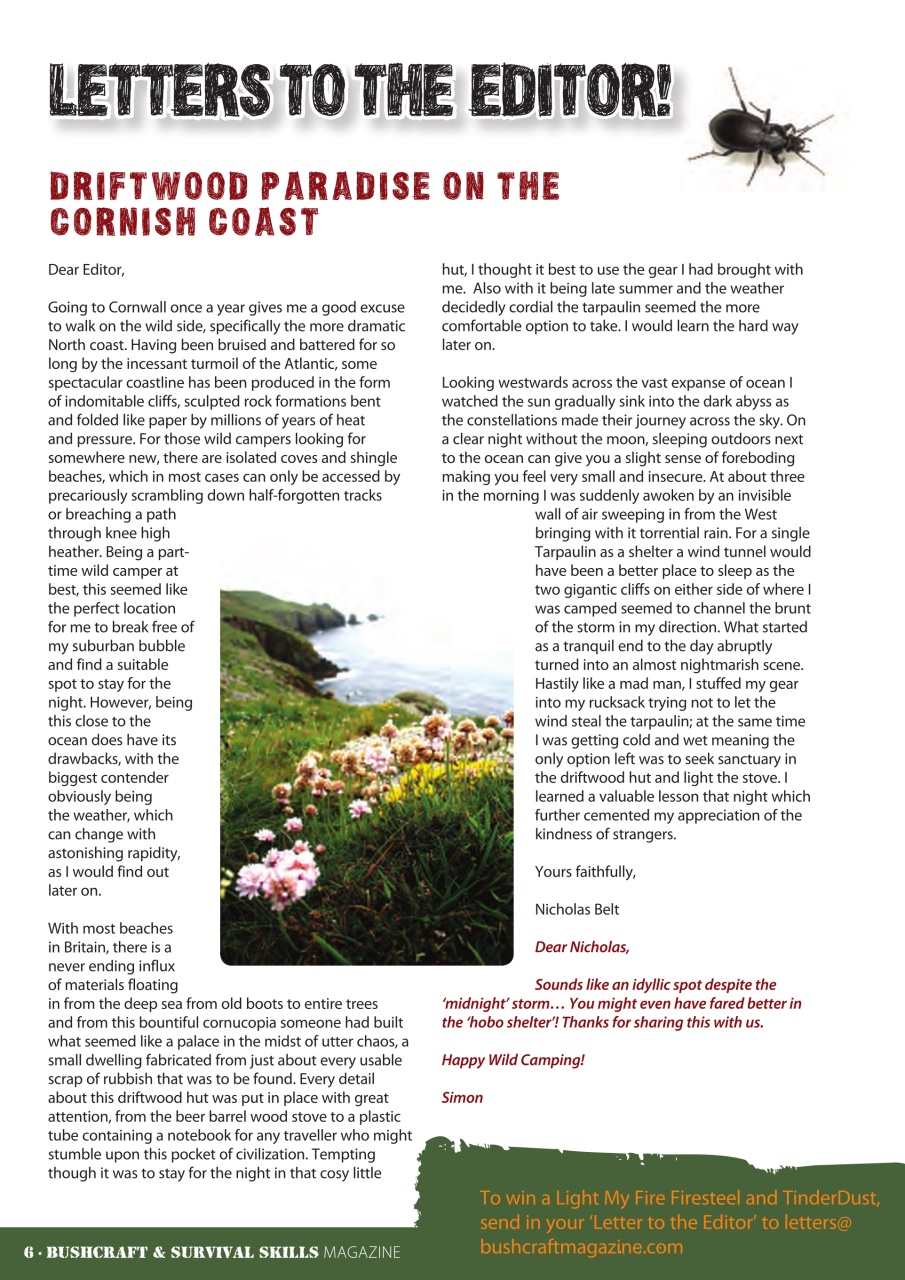 Bushcraft & Survival Skills Magazine Preview Pages