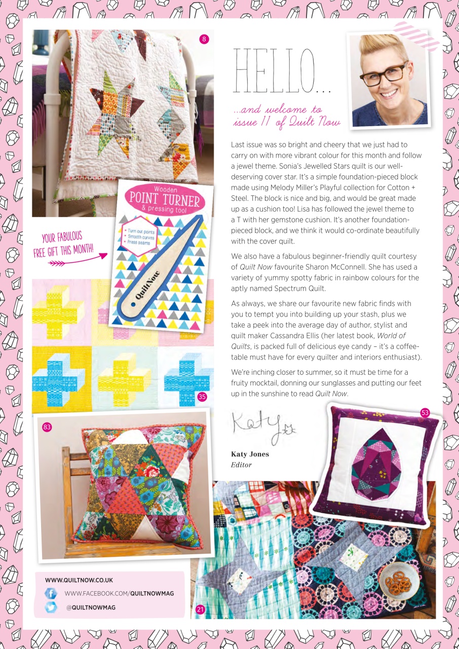 Quilt Now Preview Pages