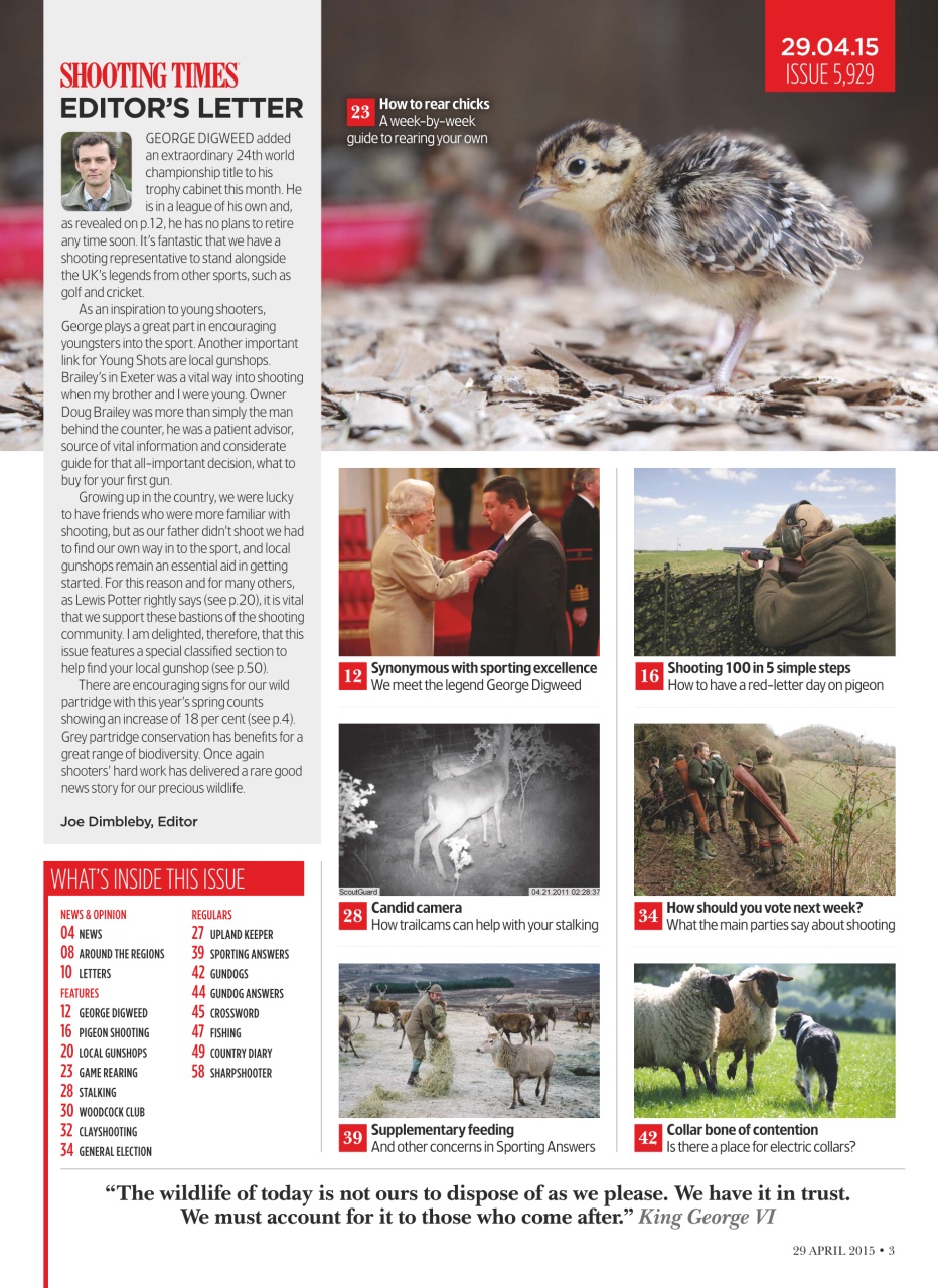 Shooting Times & Country Preview Pages