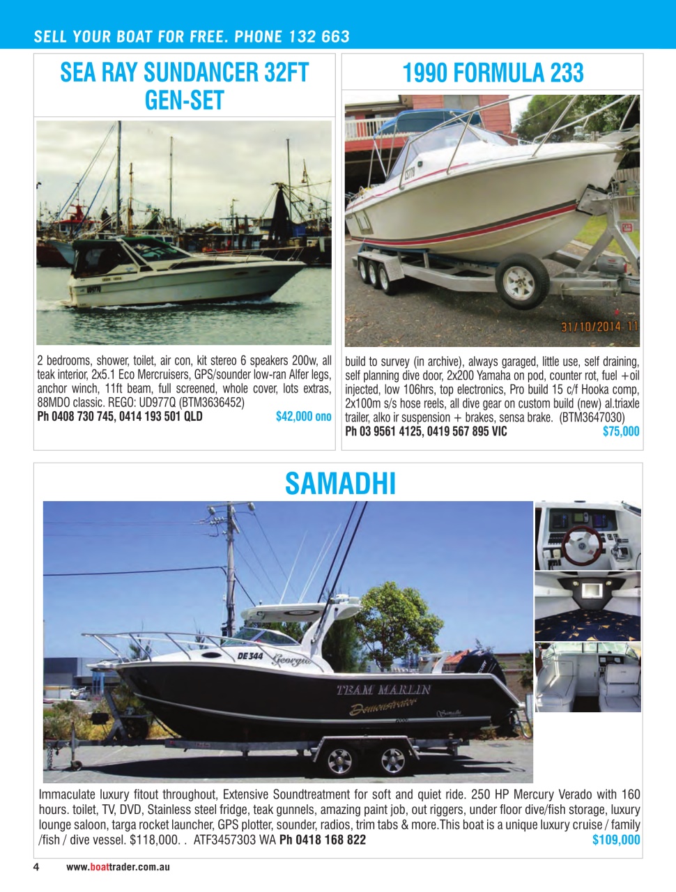 Boat Trader Australia Preview Pages