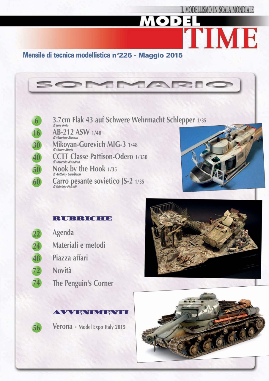 Model Time Preview Pages