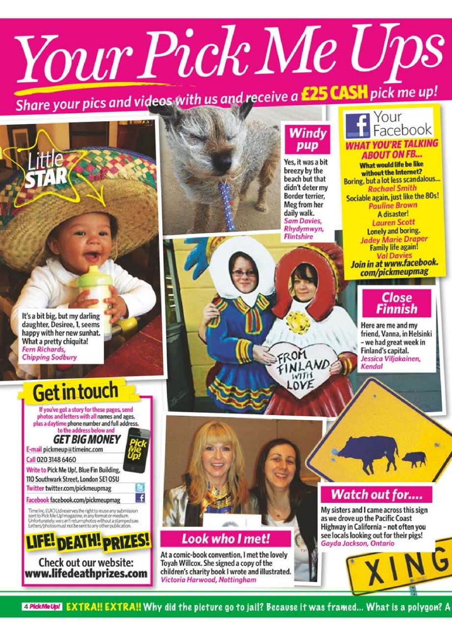 Pick Me Up Preview Pages