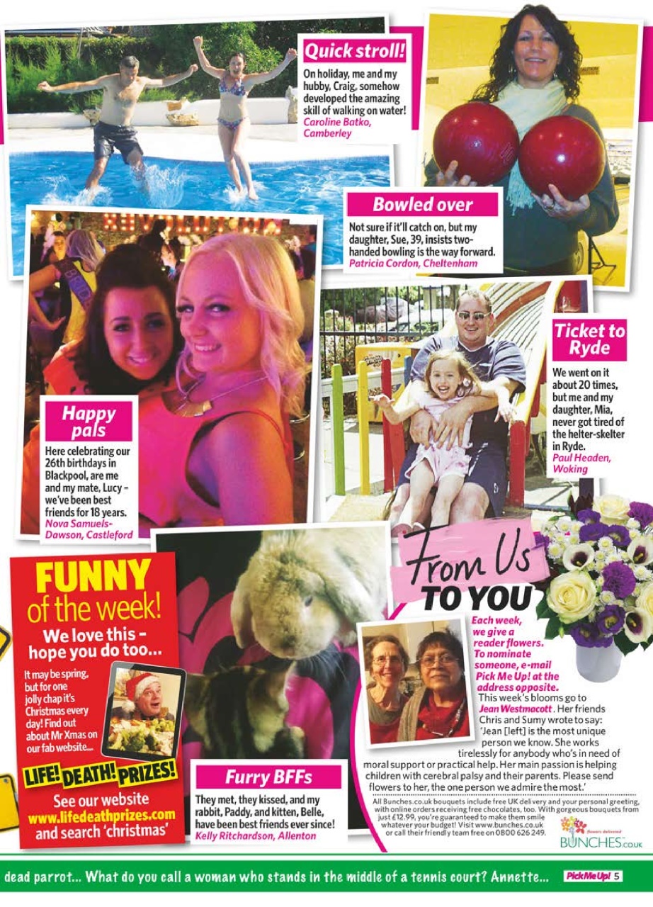 Pick Me Up Preview Pages