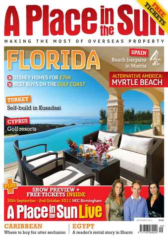 A Place in the Sun Magazine issue A Place in the Sun September 2011