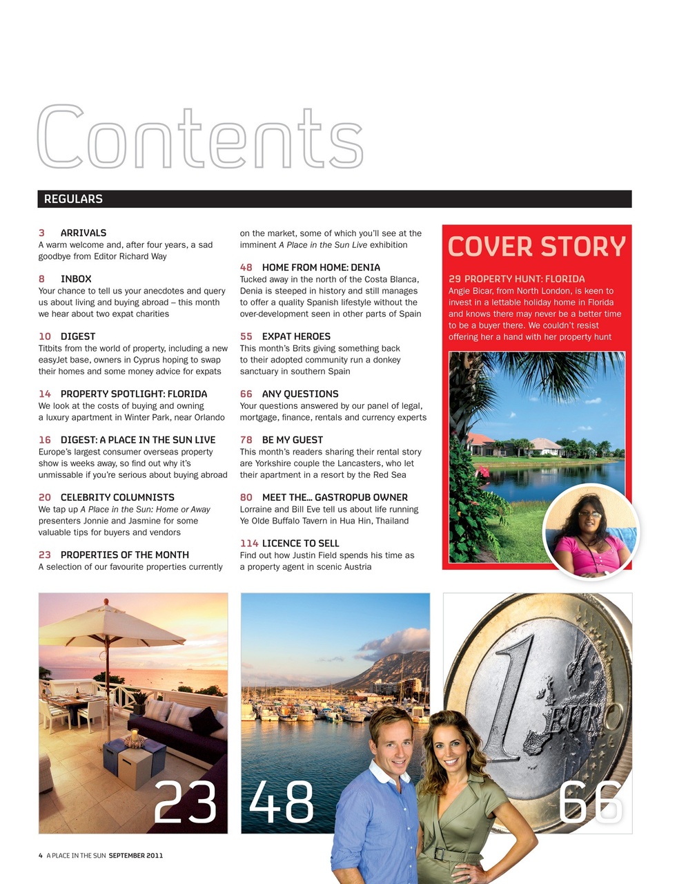 A Place in the Sun Magazine Preview Pages