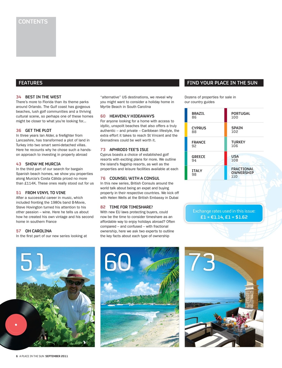 A Place in the Sun Magazine Preview Pages