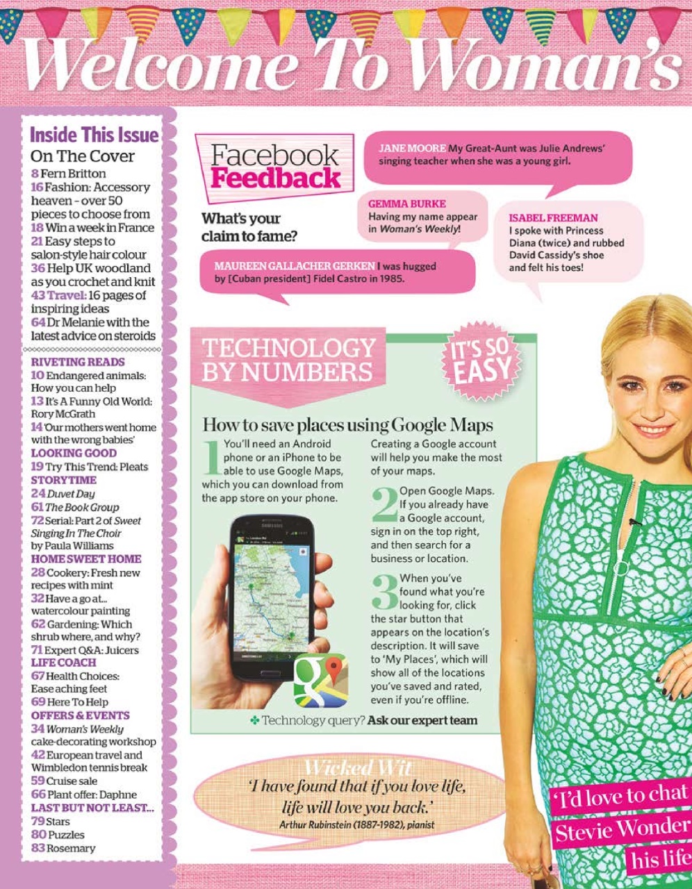 Woman's Weekly Preview Pages