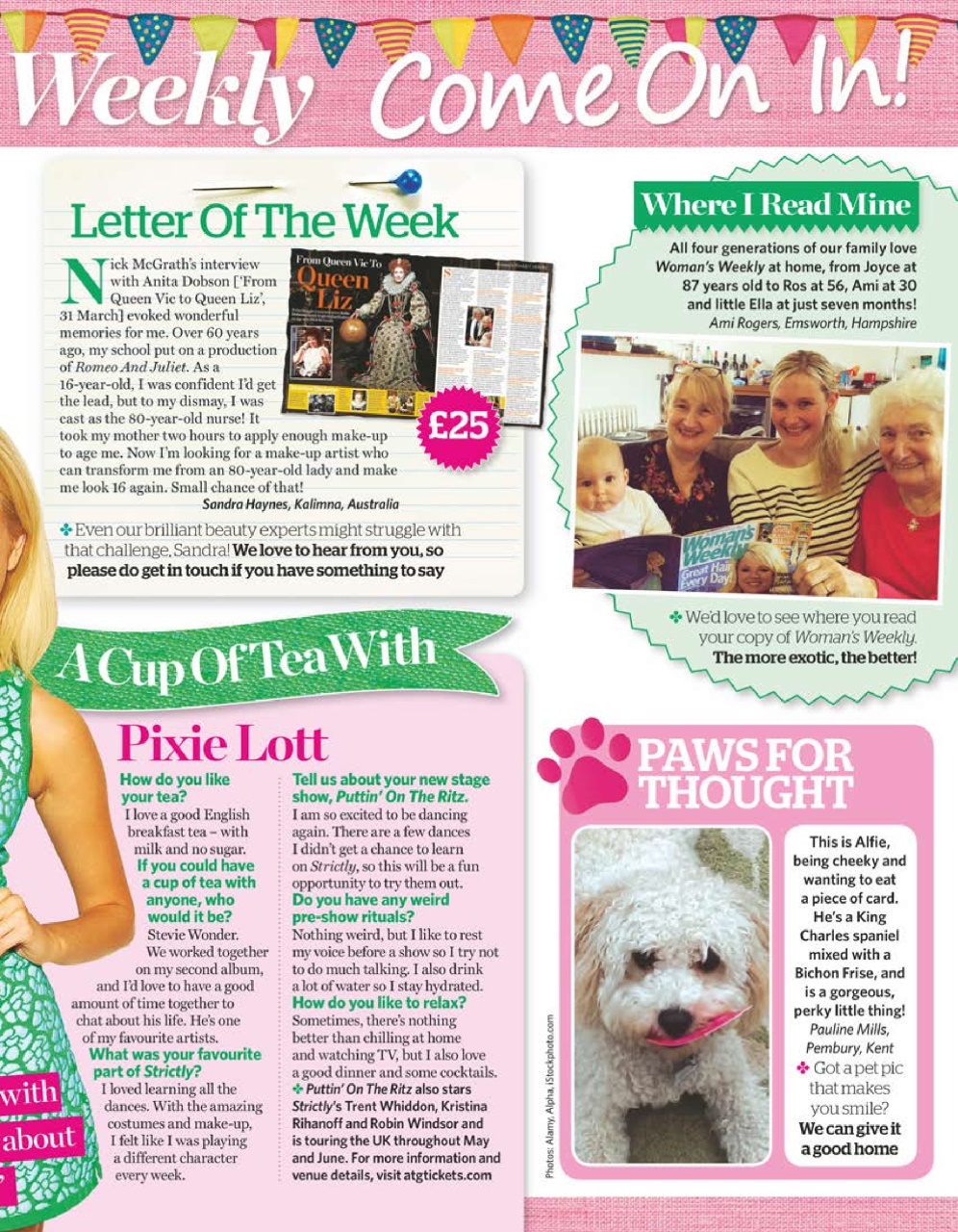 Woman's Weekly Preview Pages