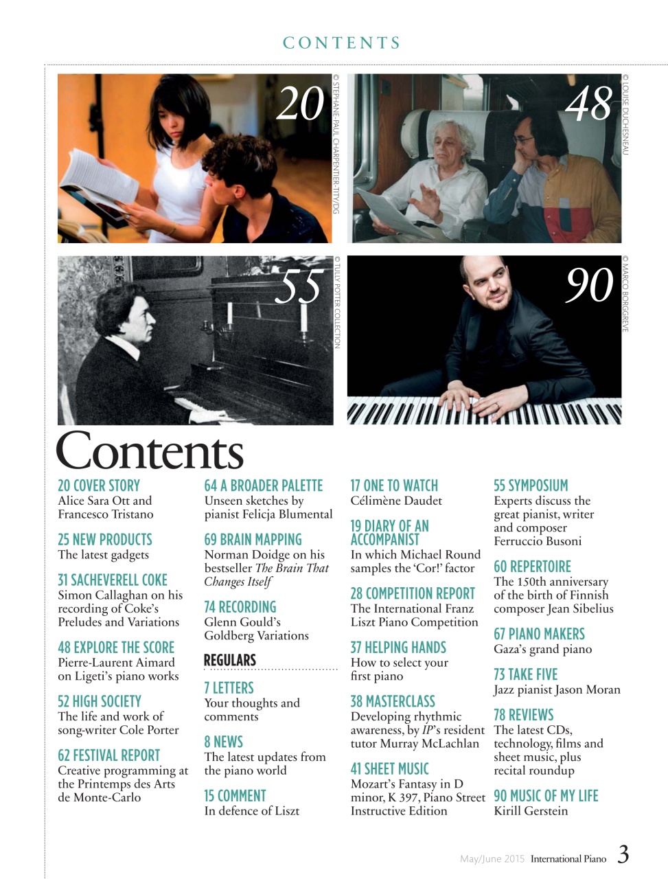 International Piano Preview Pages