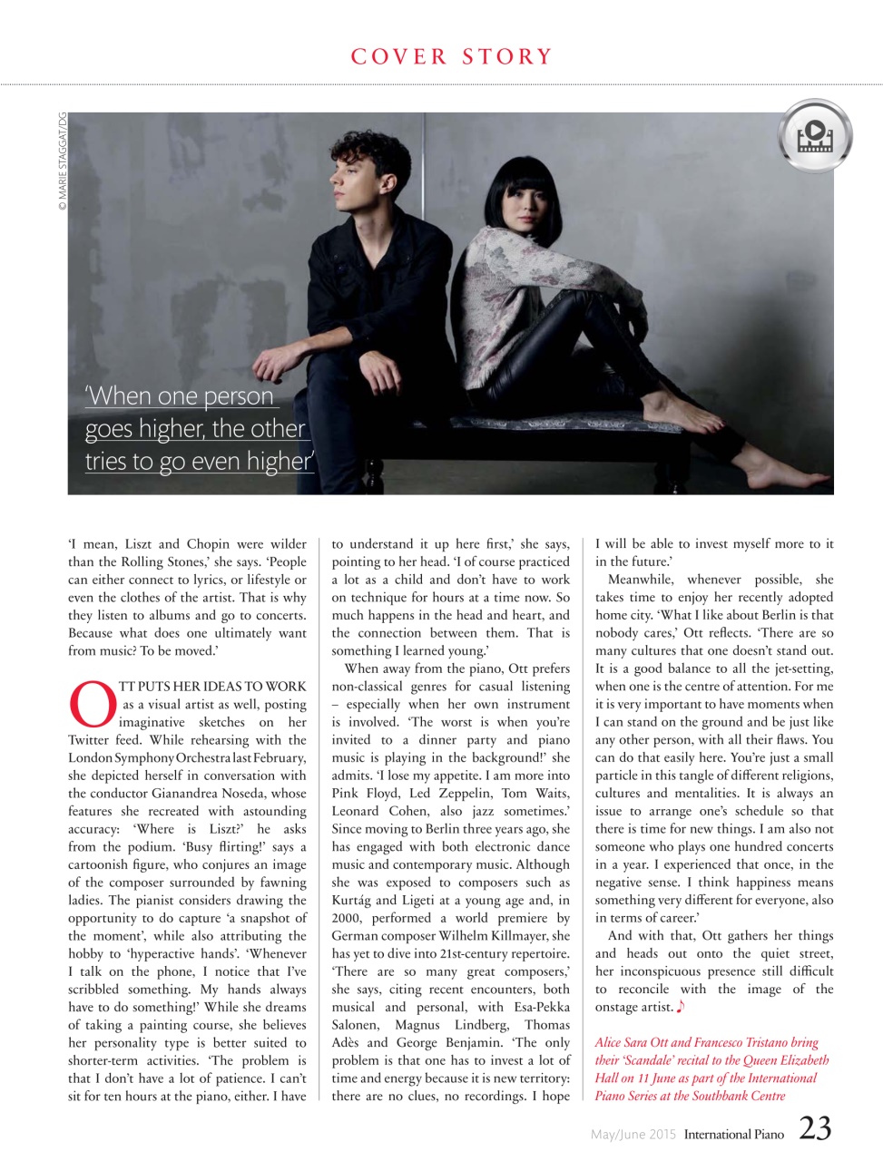 International Piano Preview Pages