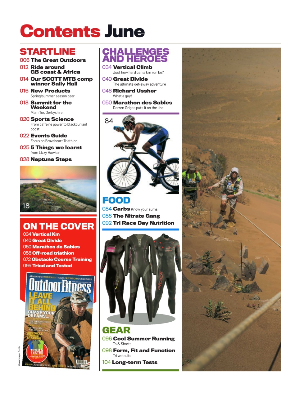 Outdoor Fitness & Adventure Preview Pages