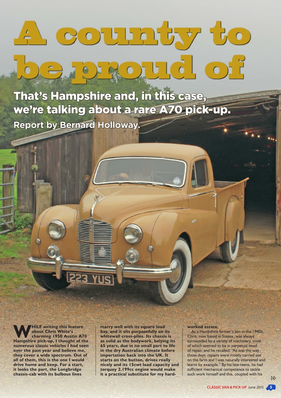 Classic Van & Pick-up Preview Pages