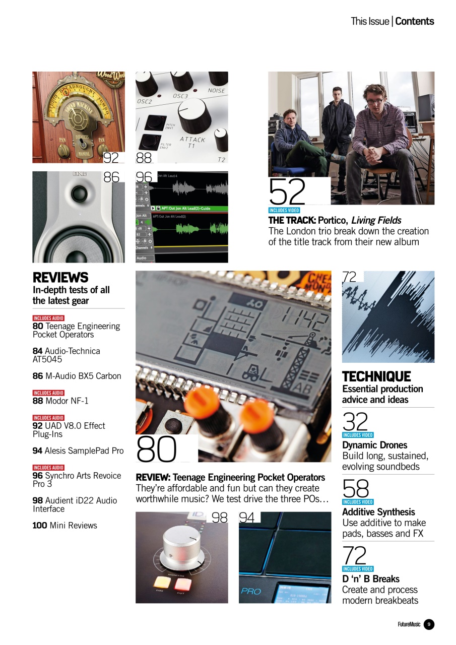 Future Music Preview Pages