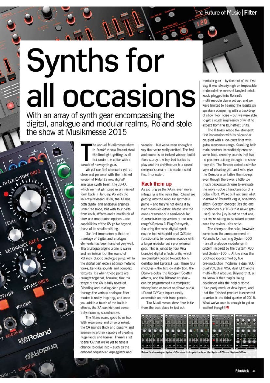 Future Music Preview Pages