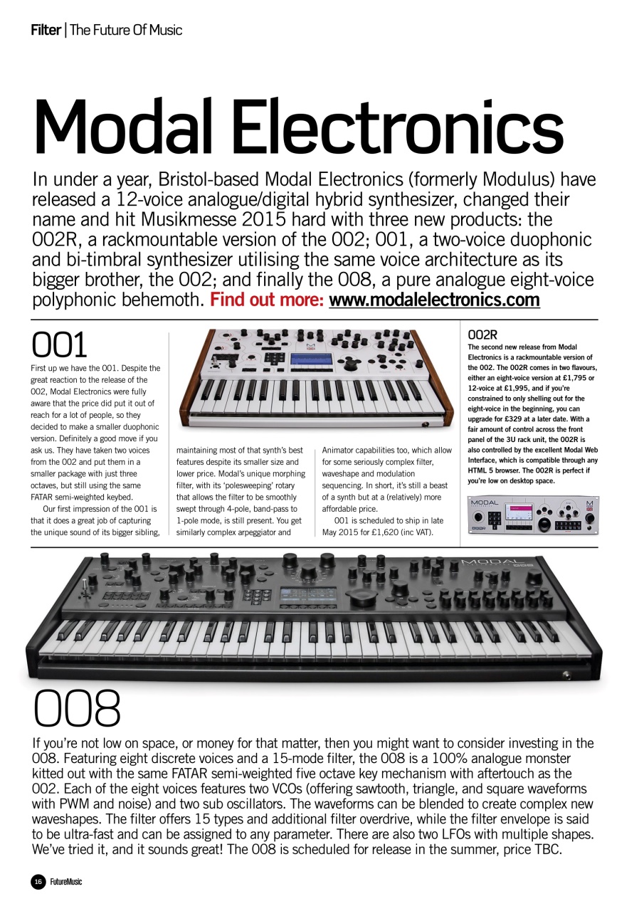 Future Music Preview Pages