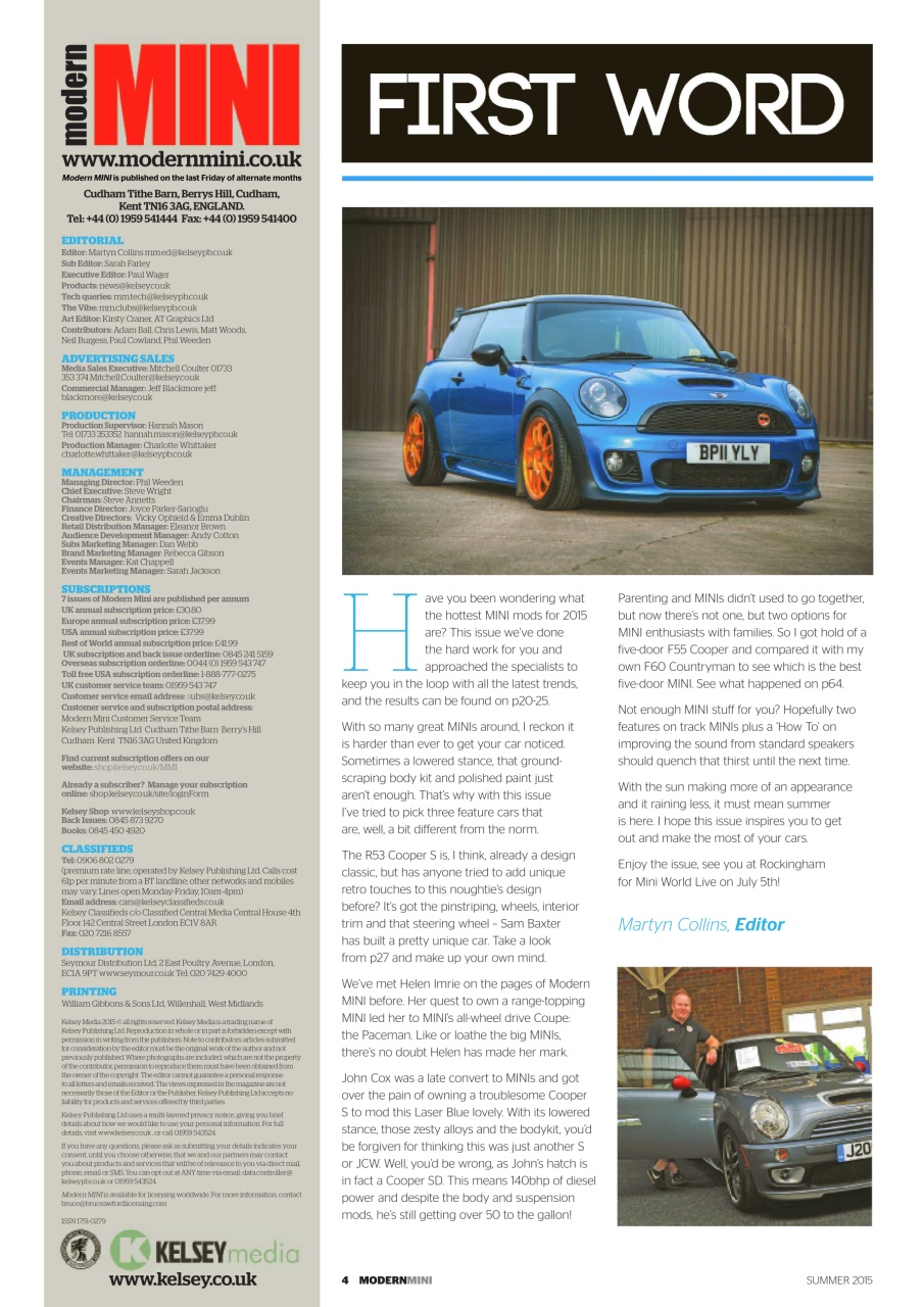 Performance Mini Preview Pages