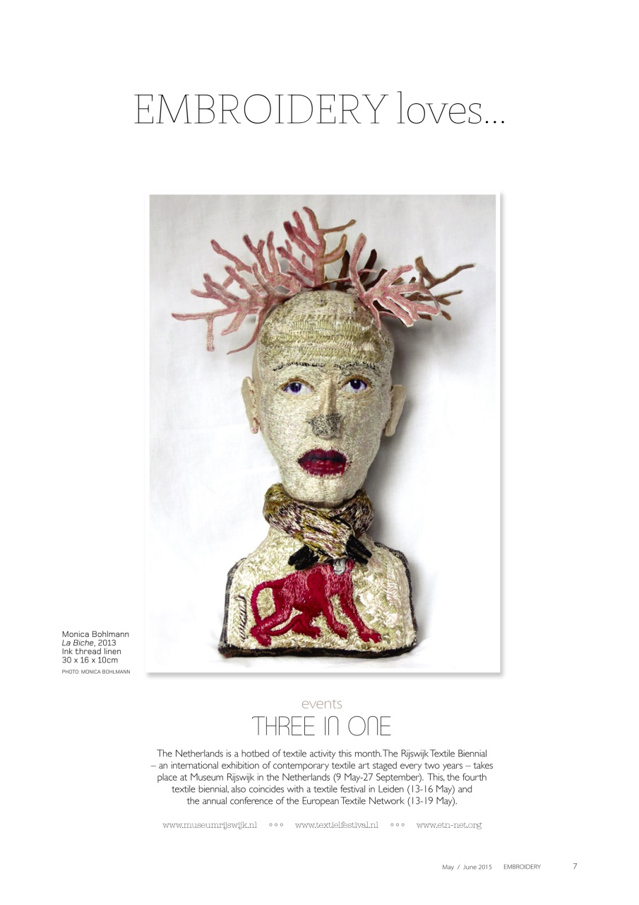 Embroidery Magazine Preview Pages