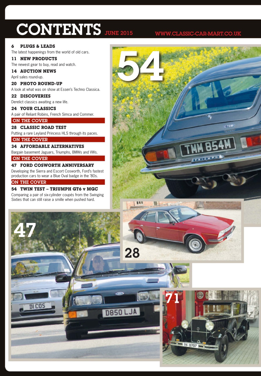 Classic Car Mart Preview Pages