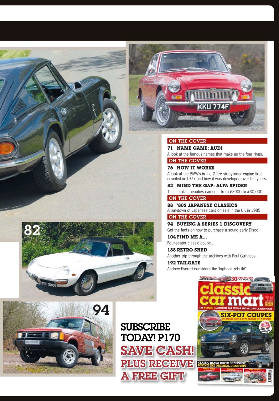 Classic Car Mart Preview Pages