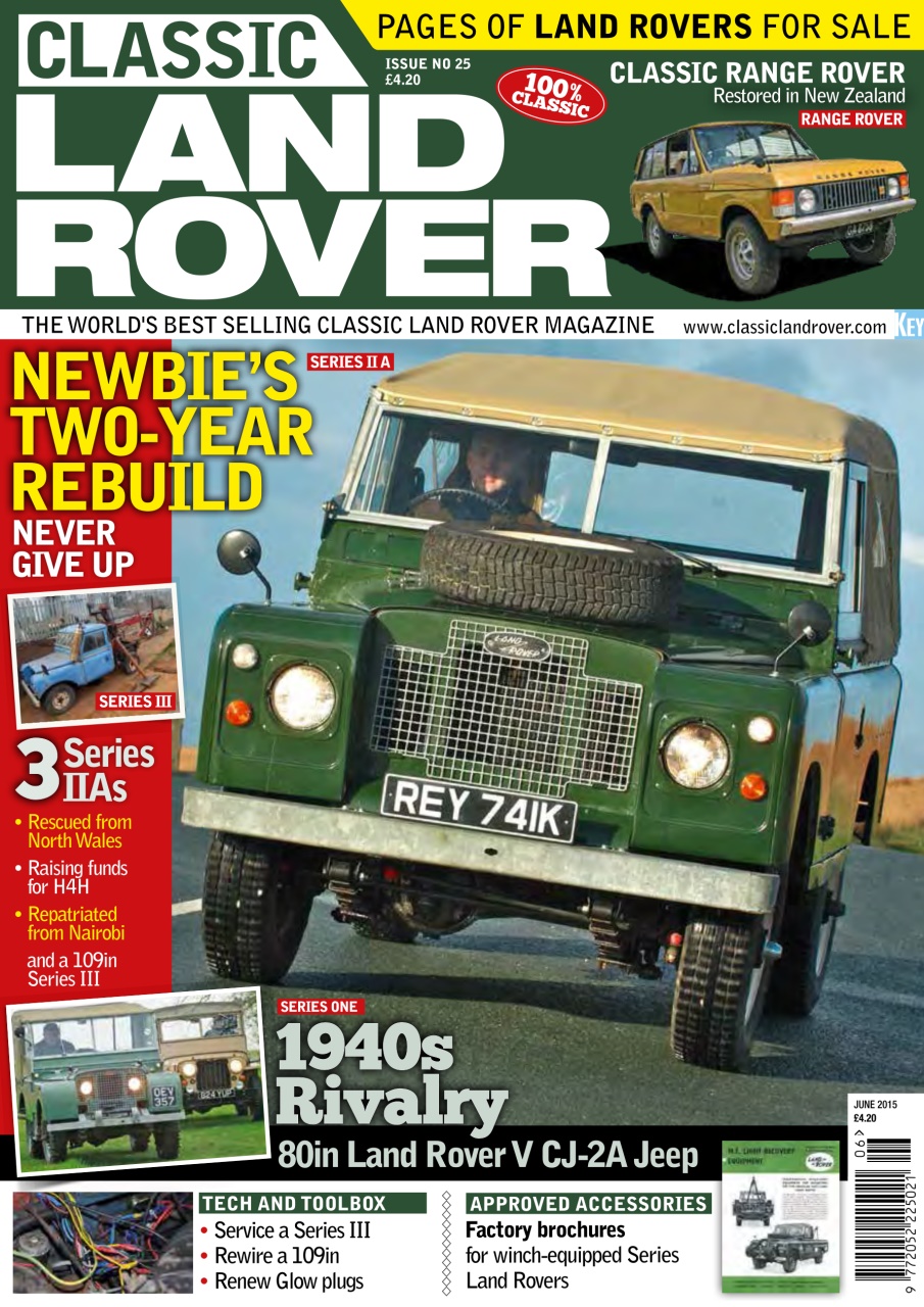 Classic Land Rover Magazine Preview Pages