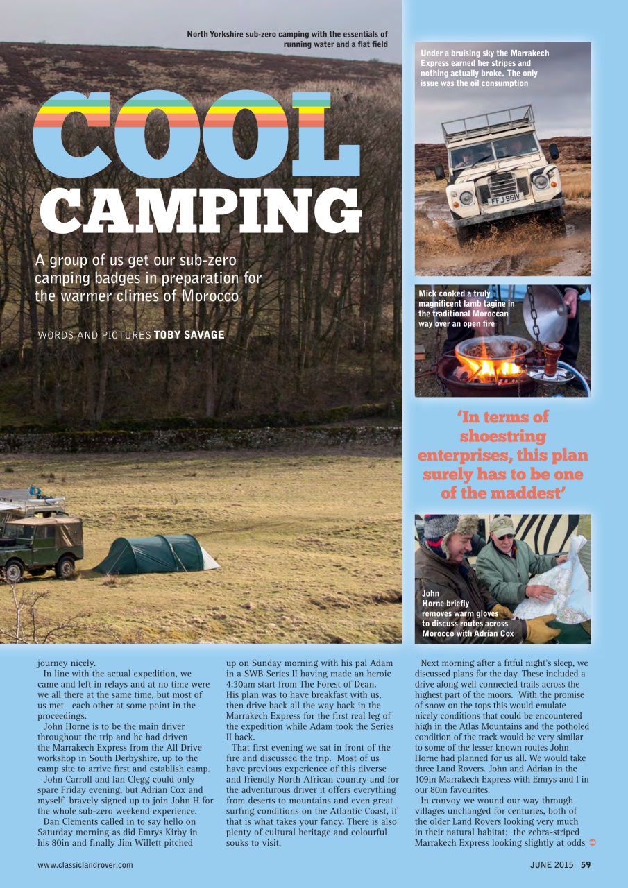 Classic Land Rover Magazine Preview Pages