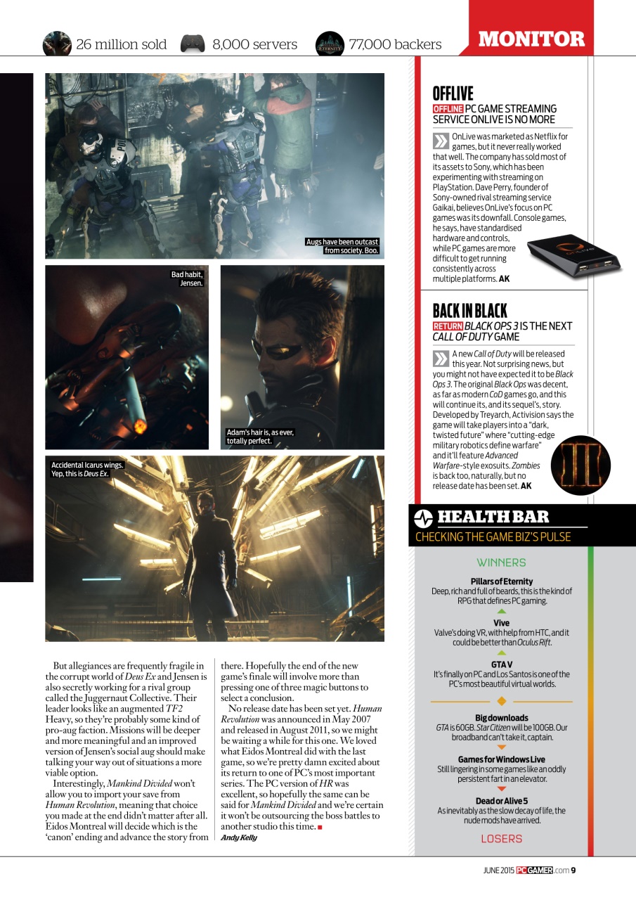 PC Gamer (UK Edition) Preview Pages