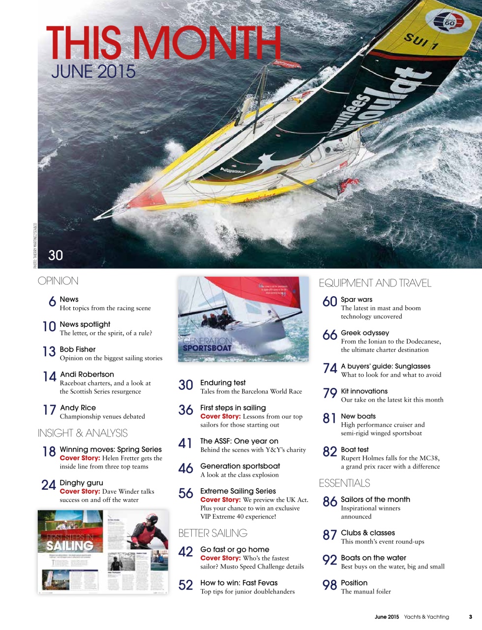 Yachts & Yachting Preview Pages