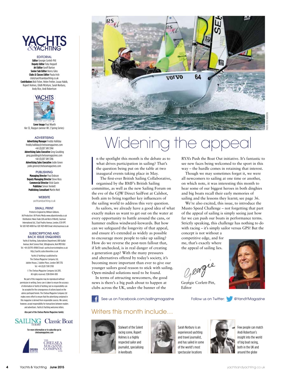 Yachts & Yachting Preview Pages