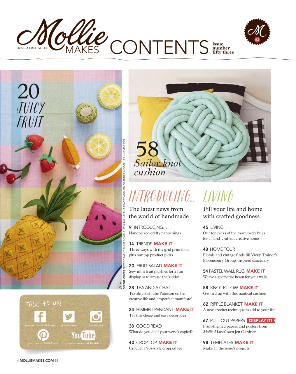 Mollie magazine Preview Pages