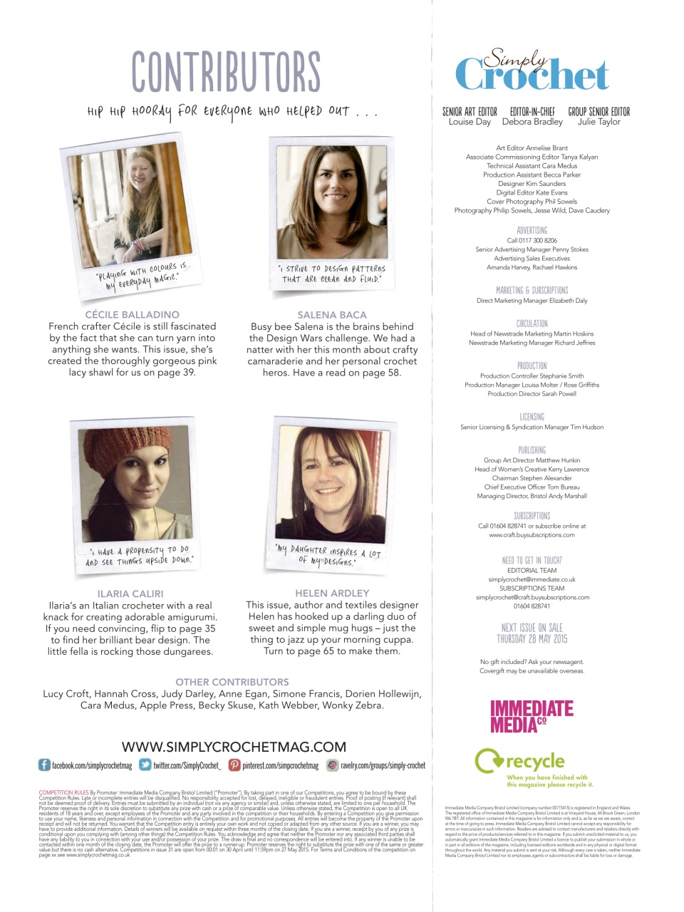 Simply Crochet Preview Pages