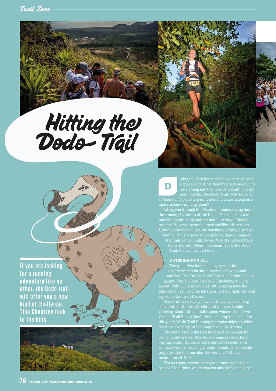 Women’s Running Preview Pages