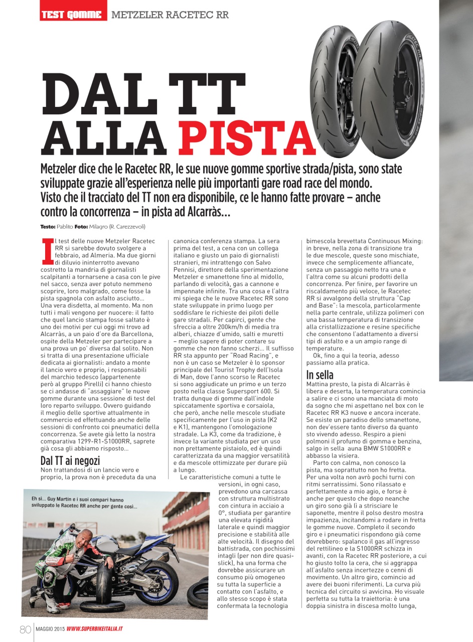 Superbike Italia Preview Pages