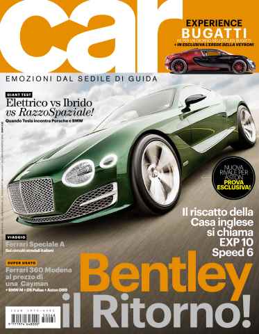 CAR magazine Italia issue SESSANTOTTO